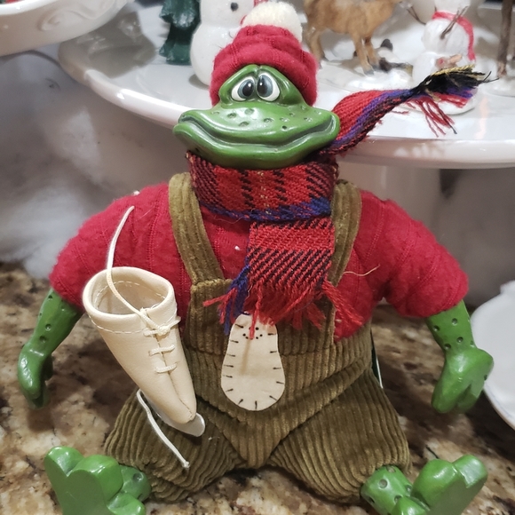 Set of 3 Russ Christmas frogs - Picture 5 of 8